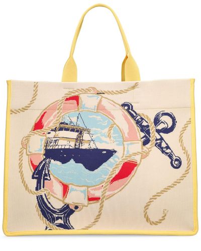 Zimmermann Bolso tote de jacquard - Multicolor