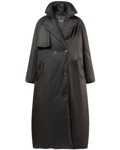 Balenciaga Trench-coat rembourré - Noir