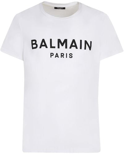Balmain コットンtシャツ - ホワイト