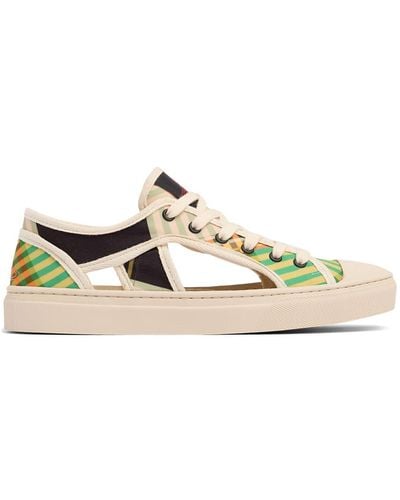 Vivienne Westwood Lvr Exclusive Brighton Leather Trainers - White