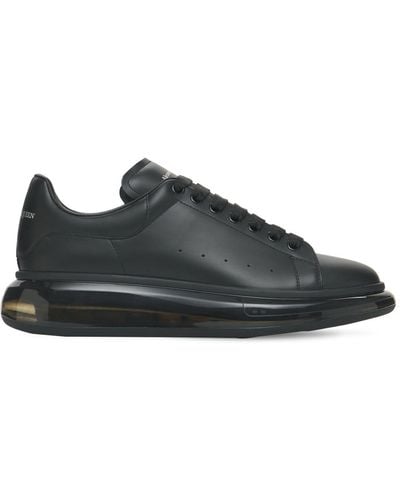 Alexander McQueen Leather upper and rubber - Negro