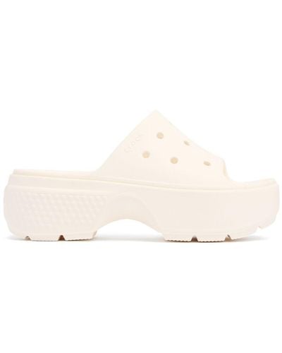 Crocs™ Stomp Slides - Natural