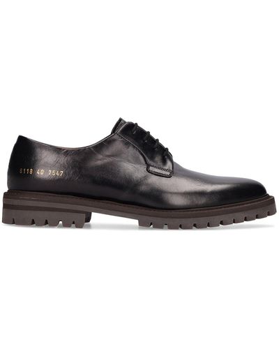 Common Projects Oxford-derbyschuhe - Schwarz