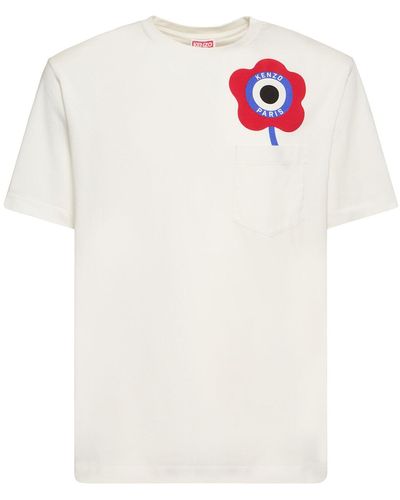 KENZO Target Cotton T-shirt - White