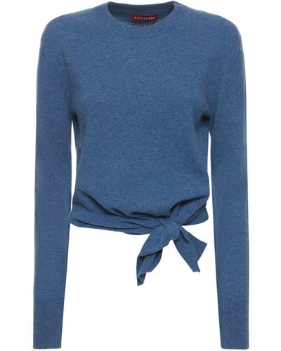 Altuzarra Suéter de cashmere - Azul