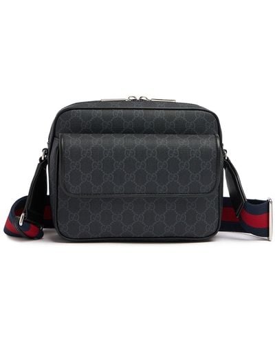 Gucci Gg Crossbody Bag - Black