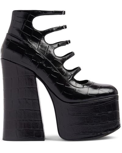 Marc Jacobs Zapatos de plataforma de piel - Negro