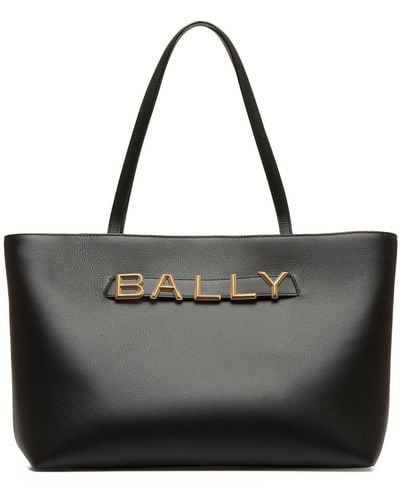 Bally Spell Leather Shoulder Bag - Black