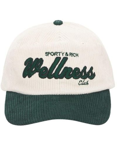 Sporty & Rich Wellness Club ベースボールキャップ - ホワイト