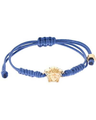Versace Verstellbares Medusa-logo-armband - Blau