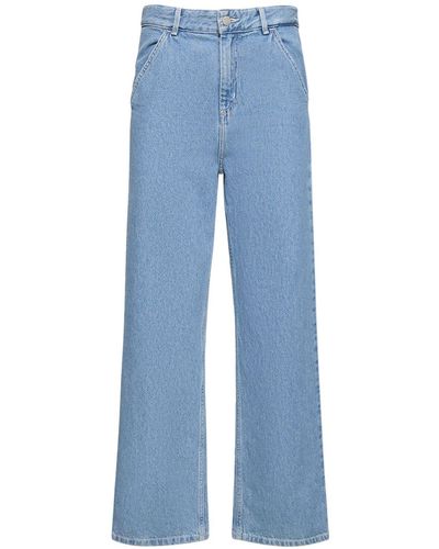 Carhartt Regular Stonewashed Loose Fit Jeans - Blue