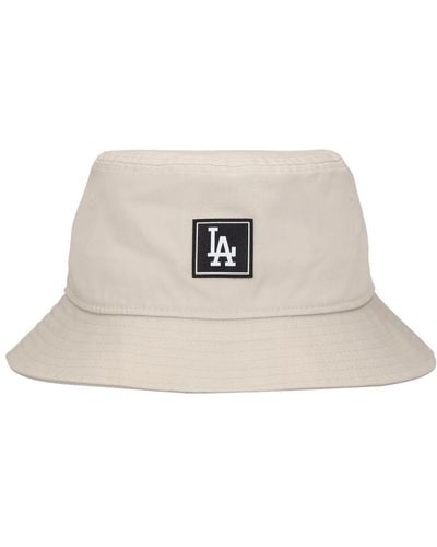 KTZ La Dodgers Tapered Bucket Hat - Natural