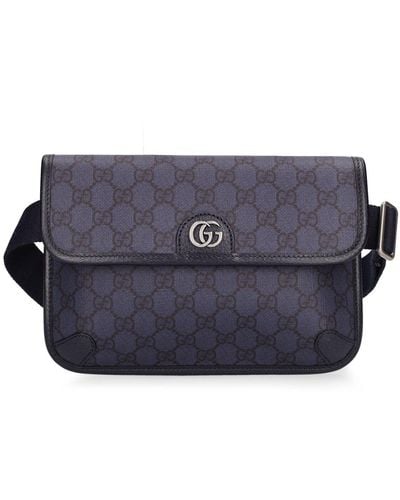 Gucci Ophidia gg Supreme Belt Bag - Blue