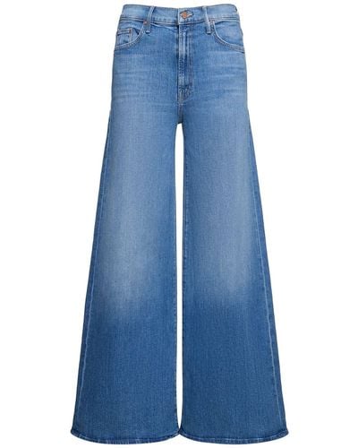 Mother The Undercover Flared Denim Jeans - Blue