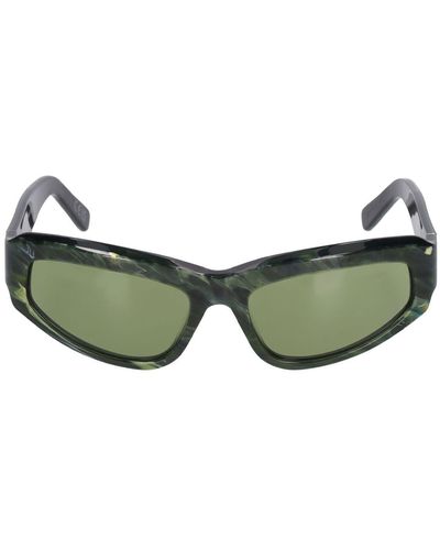 Retrosuperfuture Motore Sunglasses - Green