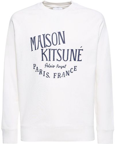 Maison Kitsuné Sweat-shirt palais royal - Bleu