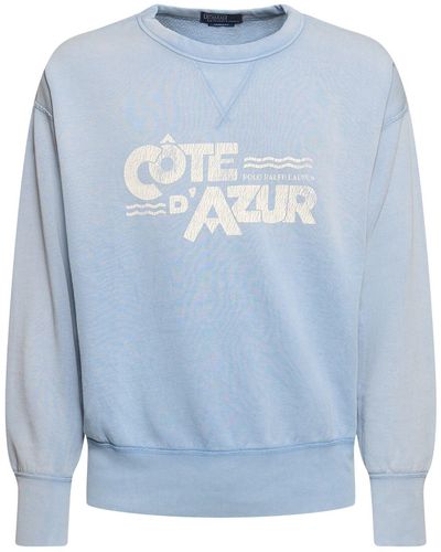 Polo Ralph Lauren Sweatshirt "cote D'azur" - Blau