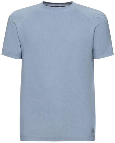 ALPHATAURI T-shirt fosos - Blu