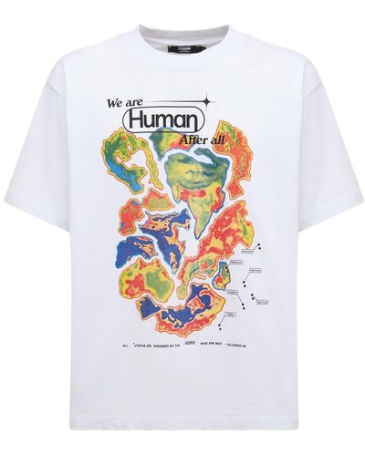 Jaded London Human After All Printed T-shirt - White