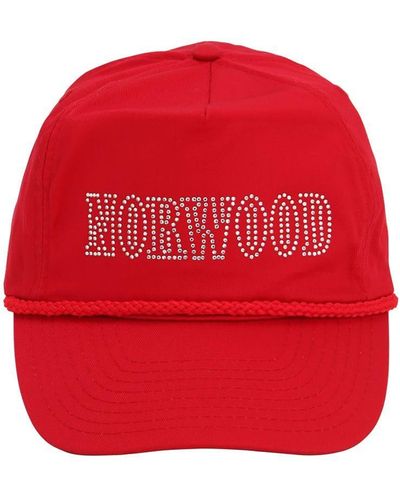 NORWOOD CHAPTERS Cappello Baseball "sunday" In Cotone - Rosso