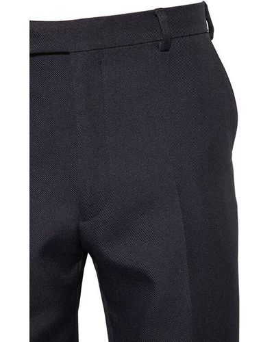 Prada 24cm Cover Trousers - Blue
