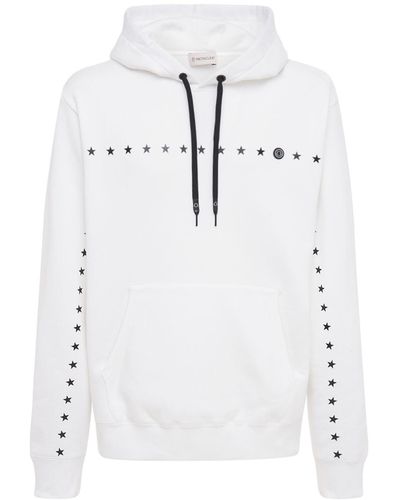 Moncler Genius Fragment コットンフーディー - ホワイト