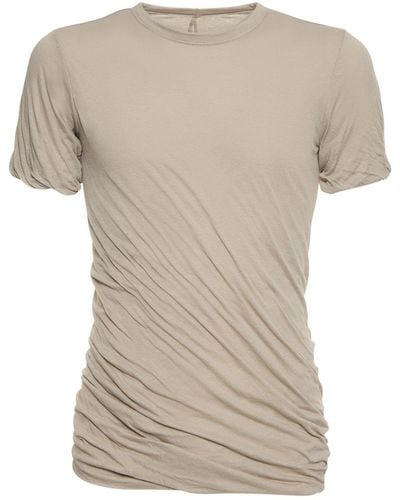 Rick Owens Double Short Sleeved T-Shirt - White