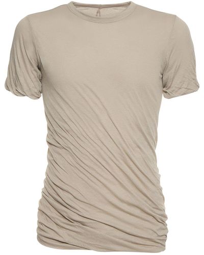 Rick Owens T-shirt doublé à manches courtes - Blanc