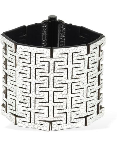 SO-LE STUDIO Wright Leather Bracelet - Black