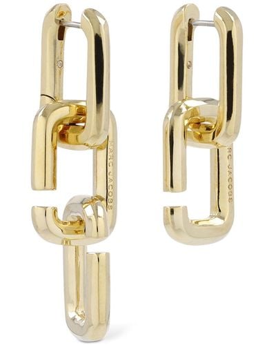 Marc Jacobs J Marc Chain Link Earrings - Metallic