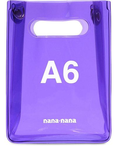 NANA-NANA A6 Pvc Shopping Bag - Purple