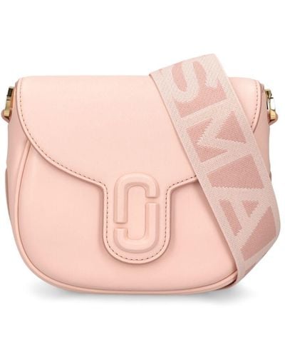 Marc Jacobs The Small Saddle Leather Bag - Pink