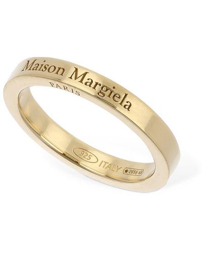 Maison Margiela Thin Ring - Metallic