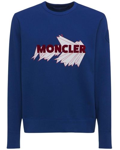 Moncler Genius Moncler 1952 Karo スウェットシャツ - ブルー