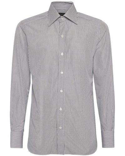 Tom Ford コットンシャツ - グレー