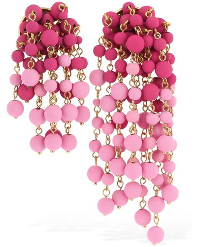 Jacquemus Les Mimosas Earrings - Pink