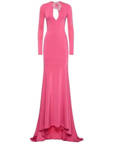 GIUSEPPE DI MORABITO Midikleid Aus Stretch-jersey - Pink