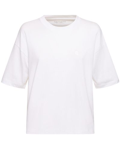 Carhartt T-shirt Aus Bio-baumwolle - Weiß