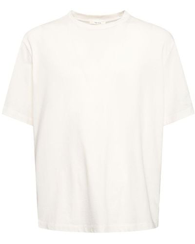 The Row Camiseta errigal de algodón jersey - Blanco