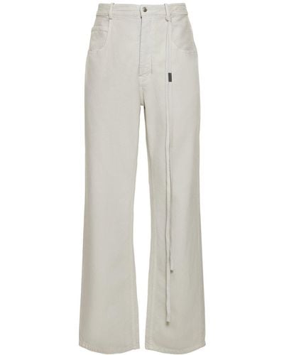 Ann Demeulemeester Ronald Comfort Trousers - White