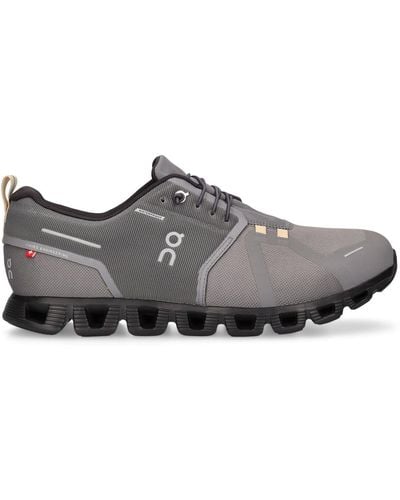 On Shoes Cloud 5 Waterproof Trainers - Grey