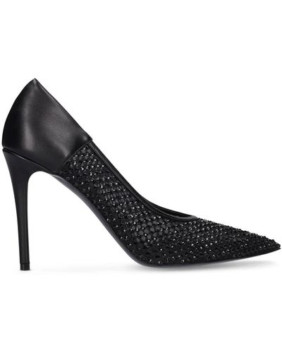 Stella McCartney Talons hauts en mesh stella iconic 100 mm - Noir