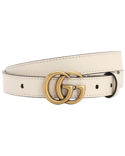 Gucci 2cm gg Marmont Leather Belt - Multicolour