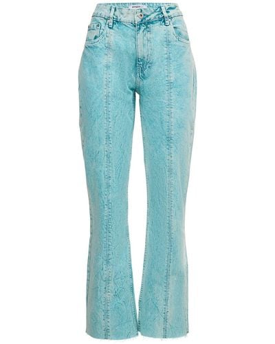 GIMAGUAS Denim Acid Wash Organic Cotton Jeans - Blue