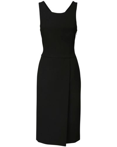 Givenchy ウールクレープドレス - ブラック