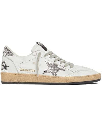 Golden Goose Sneakers ball star de piel napa 20mm - Blanco