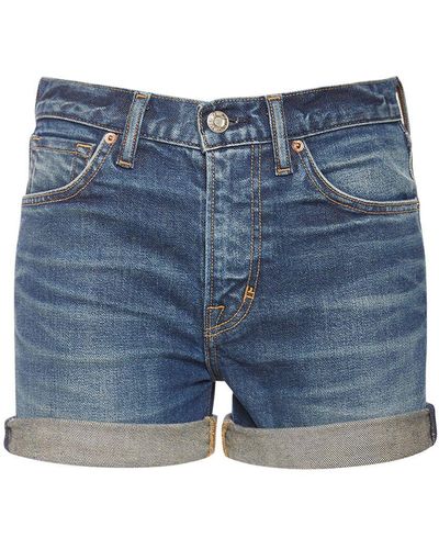 Tom Ford Denim Shorts - Blue
