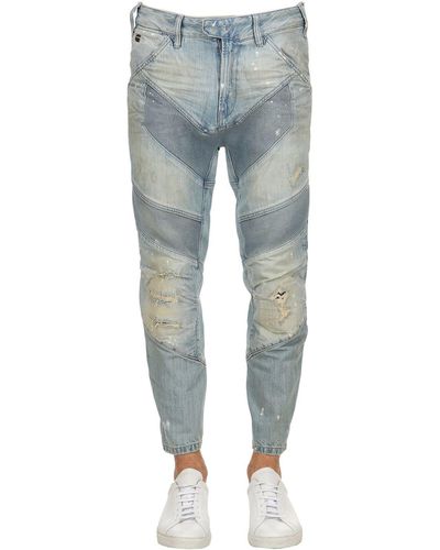 G-Star RAW Kürzere Jeans "motac-x 3d Relaxed" - Blau
