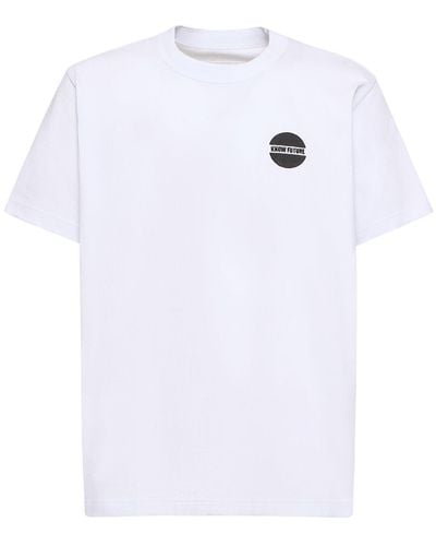 Sacai T-shirt "know Future" - Weiß