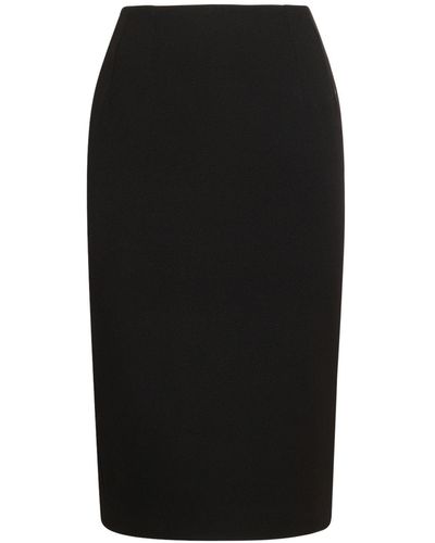Versace ウールスカート - ブラック